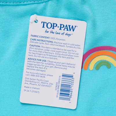 Top Paw® Dino Dog Dress - Image 5