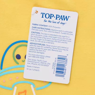 Top Paw® "Too Cute For This Planet" T-Shirt - Image 5