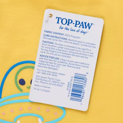 Top Paw® "Too Cute For This Planet" T-Shirt - Image 5