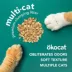 Okocat® Multi-Cat Clumping Wood Cat Litter - Low Dust, Natural image thumbnail 3