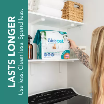 Okocat® Multi-Cat Clumping Wood Cat Litter - Low Dust, Natural - Image 7