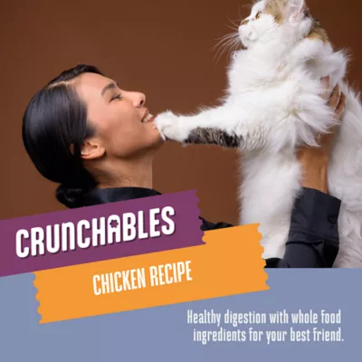 Whole Life® Crunchables Cunchy Cat Treats - Gut and Hairball Support, Chicken, 2 Oz - Image 3