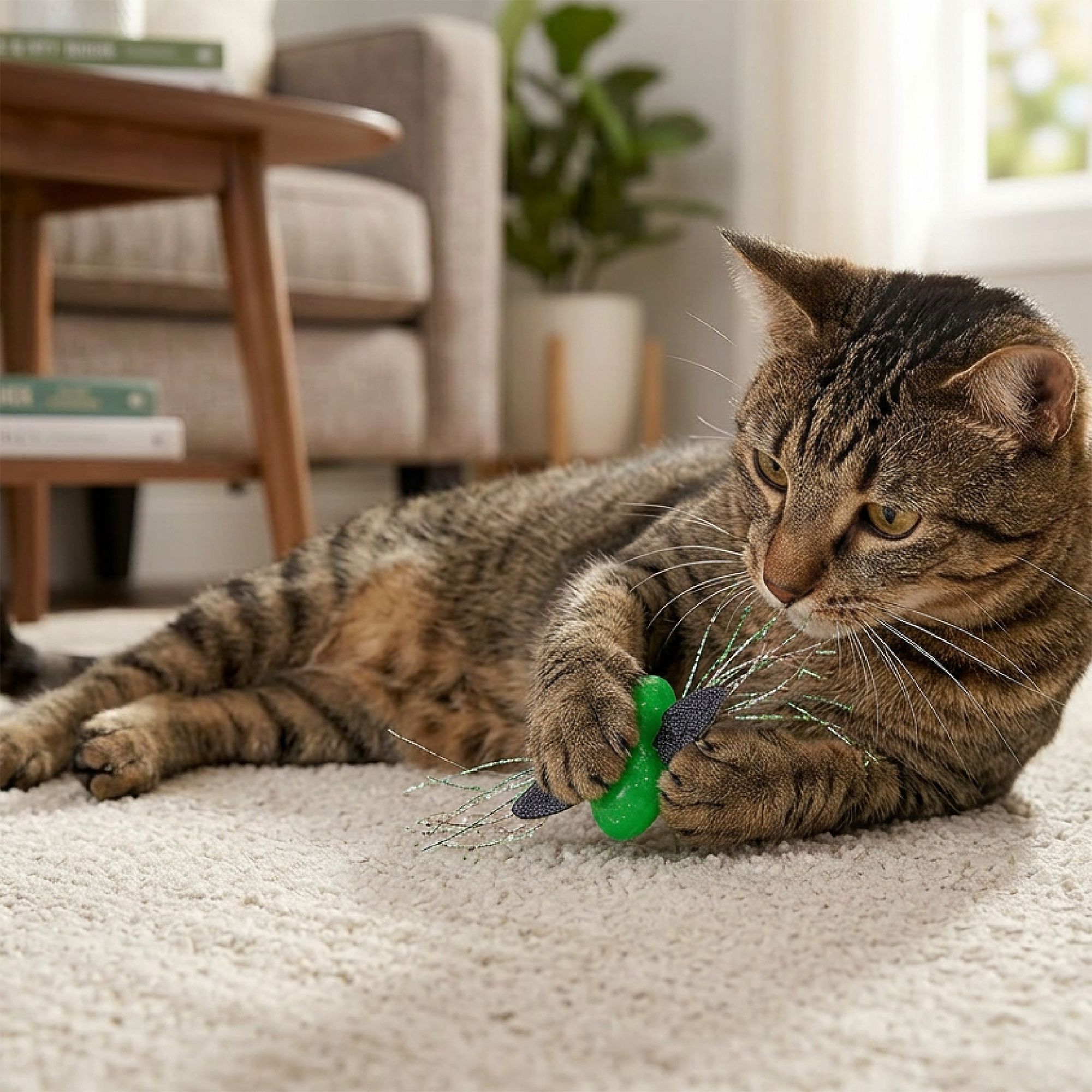 Catstages Squish Prey Fly Cat Toys - thumbnail 6