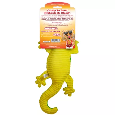 Mewoijuana Lizzard Refillable Catnip Kicker Cat Toy - Image 2