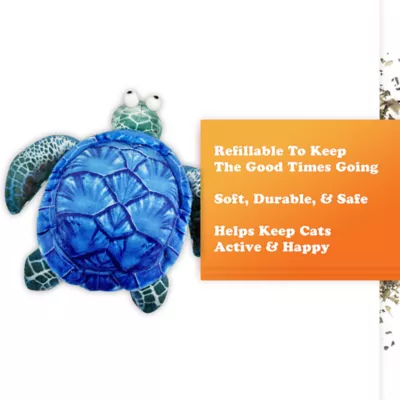 Mewoijuana Turtle Refillable Catnip Cat Toy - Image 4