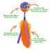 Mewoijuana Purple Pashion Whack N Roll Cat Toy image thumbnail 3