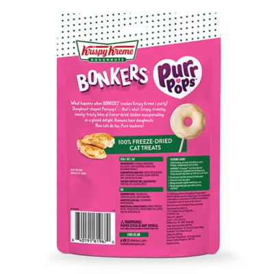 Bonkers™ Purr Pops™ Krispy Kreme Doughnuts Lickable Cat Treat - Paw Lickin' Chicken, 4 C - Image 2
