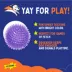 Joyhound® Spikey Ball Dog Toy 3 in image thumbnail 2