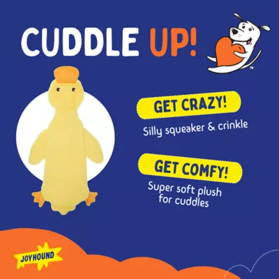 Joyhound Flattie Duck Dog Toy, XL - Image 2