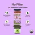 kin+kind Skin & Coat Supplement for Dog & Cat, with Omega-3 & 6, Supports Hydrated Skin, 4 & 8oz jar image thumbnail 3