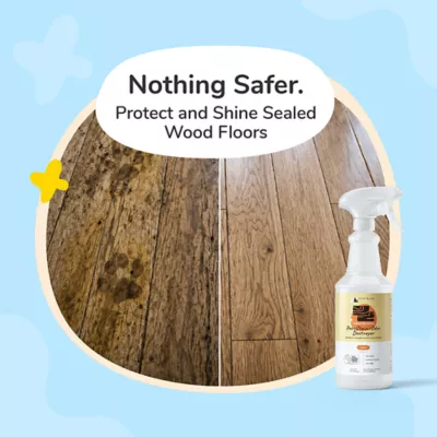 kin + kind Pee/Stain/Odor Destroyer, Hardwood Floor Cleaning Spray, Citrus Scent- 32 Oz Oz - Image 2