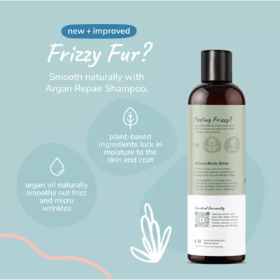 kin + kind Dry Skin & Coat Natural Shampoo W/ Argan Oil For Dogs, Cedar Scent- 12 Oz - Image 3