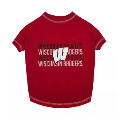 Pets First Wisconsin Stripe Tee - Image 1
