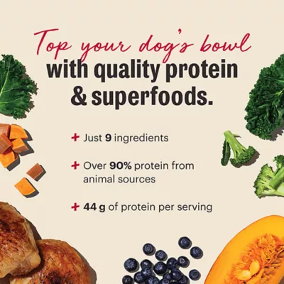 The Honest Kitchen Protein Plus+ Adult Dry Dog Food Meal Topper - Chicken, Grain Free - Image 2