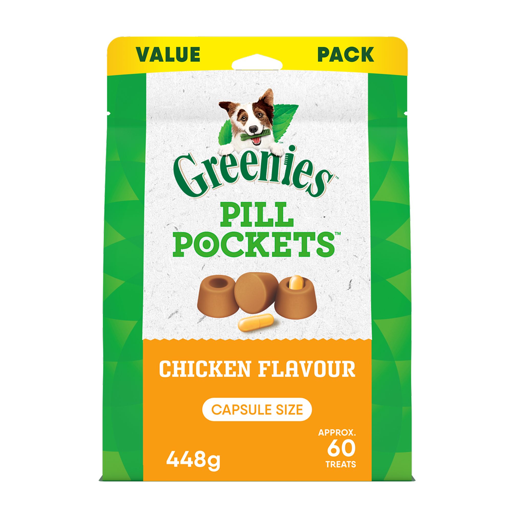 Greenies Pill Pockets Dog Treats for Capsules - Chicken