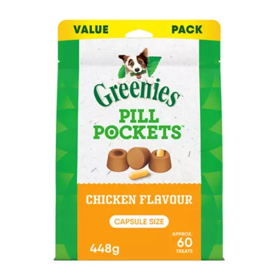 Greenies Pill Pockets Dog Treats for Capsules - Chicken - Image 1