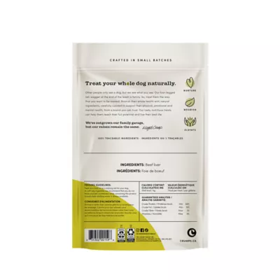 Crumps' Naturals Mini Trainers Freeze Dried Beef Liver Dog Treats - Image 2