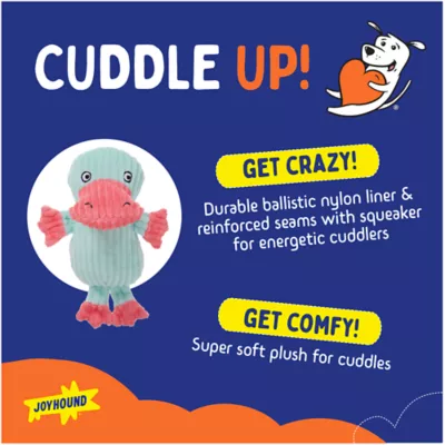 Joyhound Biteshield Plush Platypus Squeaky Plush Dog Toy - Image 2