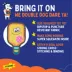 Joyhound Rip Roarin' Paddle Ball Tough Dog Toy image thumbnail 2