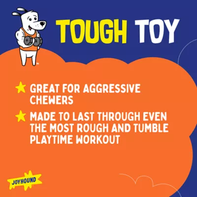 Joyhound Rip Roarin' Paddle Ball Tough Dog Toy - Image 4