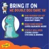 Joyhound Rip Roarin' Dinosaur Tough Dog Toy image thumbnail 2