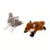 Joyhound® Realistic Plush Rabit & Fox Squeaky Dog Toy - 2 Pack image thumbnail 1