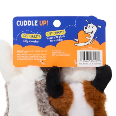 Joyhound Realistic Plush Rabit & Fox Squeaky Plush Dog Toy 2 Pack - Image 6