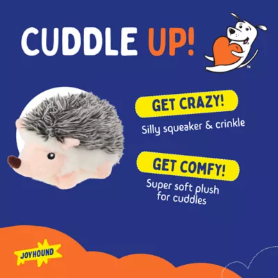 Joyhound® Realistic Plush Hedgehog Squeaky Dog Toy - Image 2