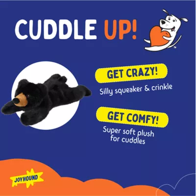 Joyhound® Realistic Plush Bear Squeaky Dog Toy - Image 2