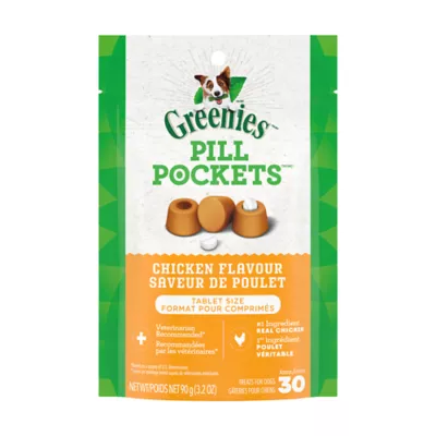 Greenies Pill Pockets Dog Treats for Tablets - Chicken - Image 1