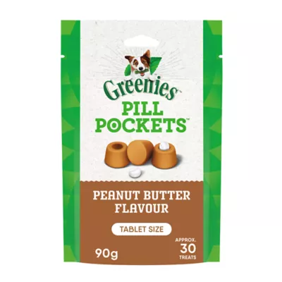 Greenies Pill Pockets Dog Treats for Tablets - Peanut Butter - Image 1