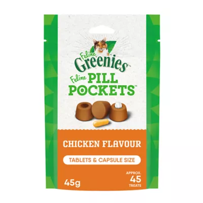 Greenies Feline Pill Pockets Cat Treats - Chicken - Image 1