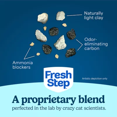 Fresh Step Light Weight Clumping Litter, Extra Strength Formula with Febreze, Box - Image 7