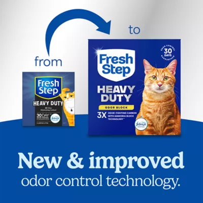 Fresh Step Heavy Duty Clumping Litter with Febreze Freshness, 30 Day Odor Control, Box - Image 2