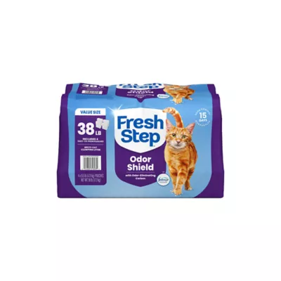 Fresh Step Multi-Cat Clumping Litter With Febreze Freshness, Bag - Image 1
