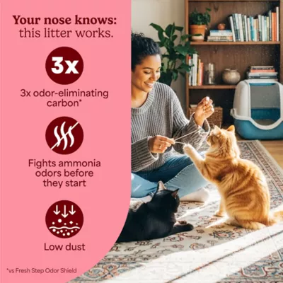 Fresh Step™ Heavy Duty Odor Block Multi-Cat Litter with Febreze Freshness - Image 6