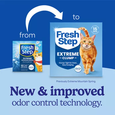 Fresh Step Extreme Clumping Litter With Febreze Freshness, Box - Image 2