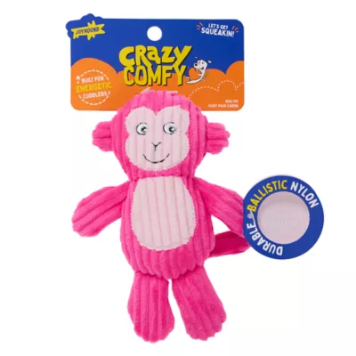 Joyhound Biteshield Plush Monkey Squeaky Plush Dog Toy
