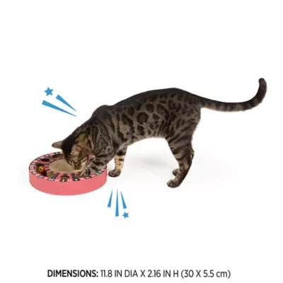 Whisker City® Roulette Scratch Track Cat Toys - Image 3