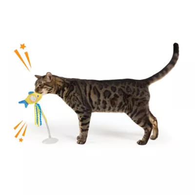 Whisker City® Fish Spring Swatter Cat Toys - Image 3