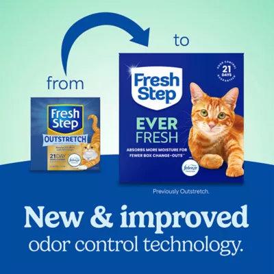 Fresh Step Outstretch Long Lasting Clumping Litter with Febreze, Box - Image 2