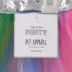 Life of the Party® Rainbow Dog Tutu image thumbnail 5
