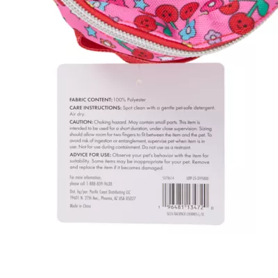 Life of the Party® Cherries Dog Backpack - Image 5
