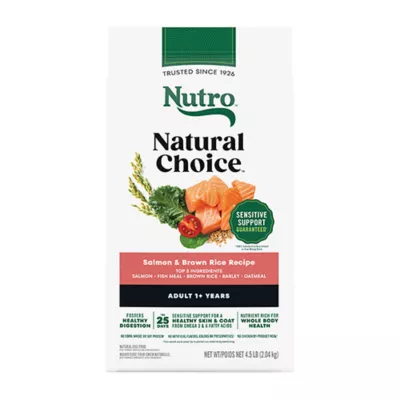 Nutro Natural Choice Adult Dry Dog Food - Salmon & Brown Rice - Image 1