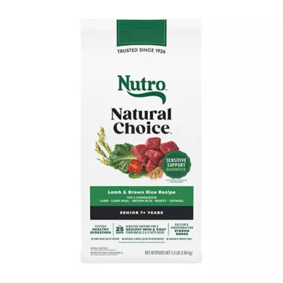 Nutro Natural Choice™ Healthy Aging Senior Dry Dog Food - Lamb & Brown Rice - Image 1