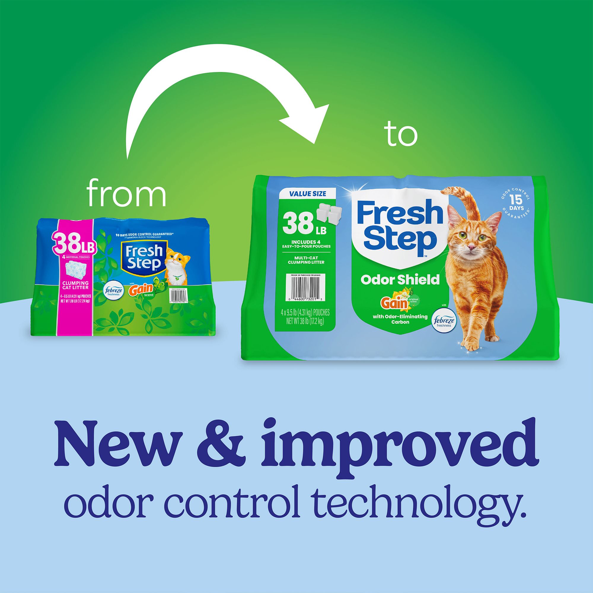 Fresh Step Clumping Litter with Febreze Freshness - thumbnail 2