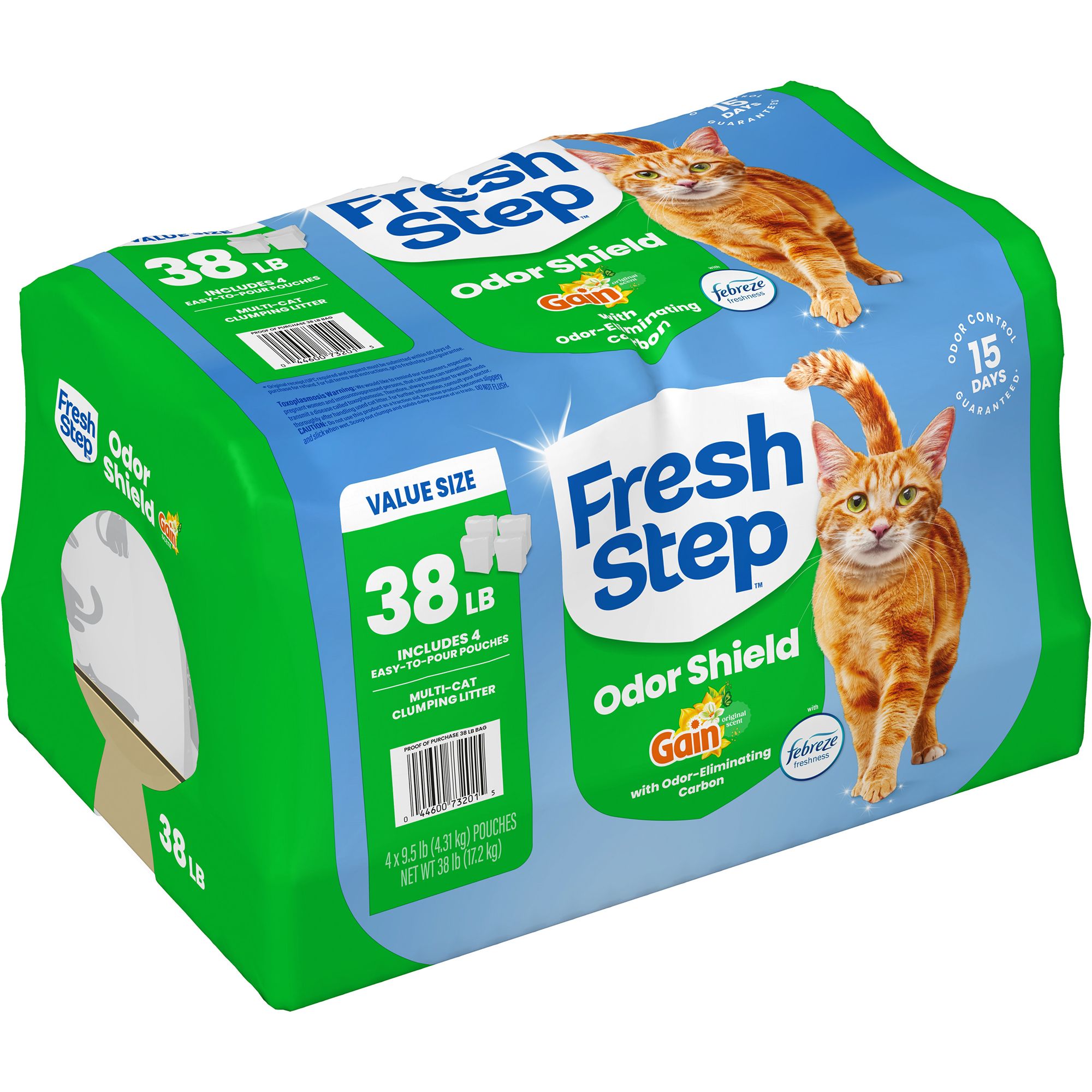 Fresh Step Clumping Litter with Febreze Freshness - thumbnail 3