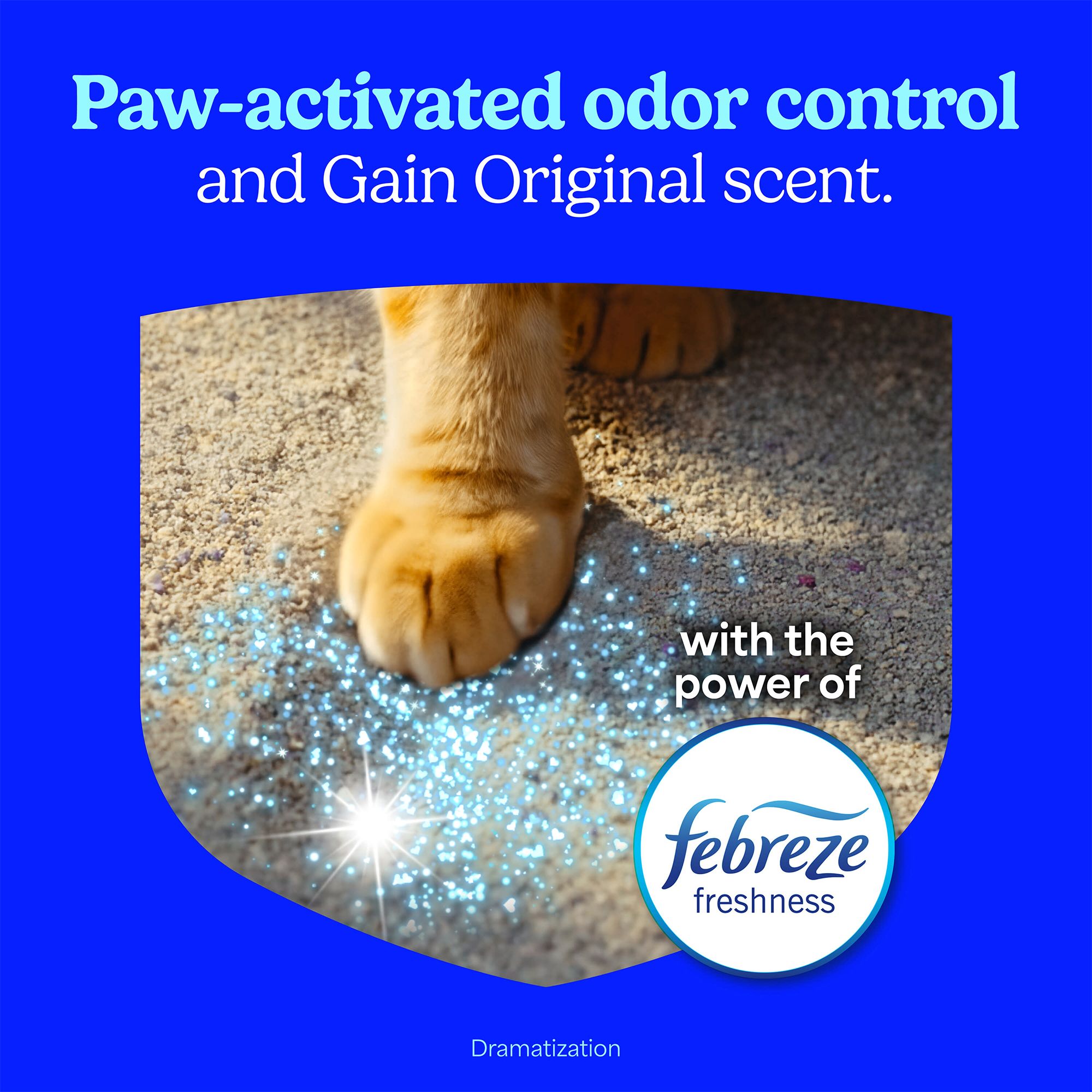 Fresh Step Clumping Litter with Febreze Freshness - thumbnail 6