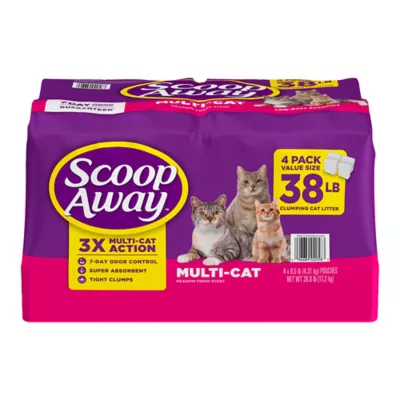 Scoop Away Complete Performance Clumping Cat Litter, Bag, 42 LB - Image 1