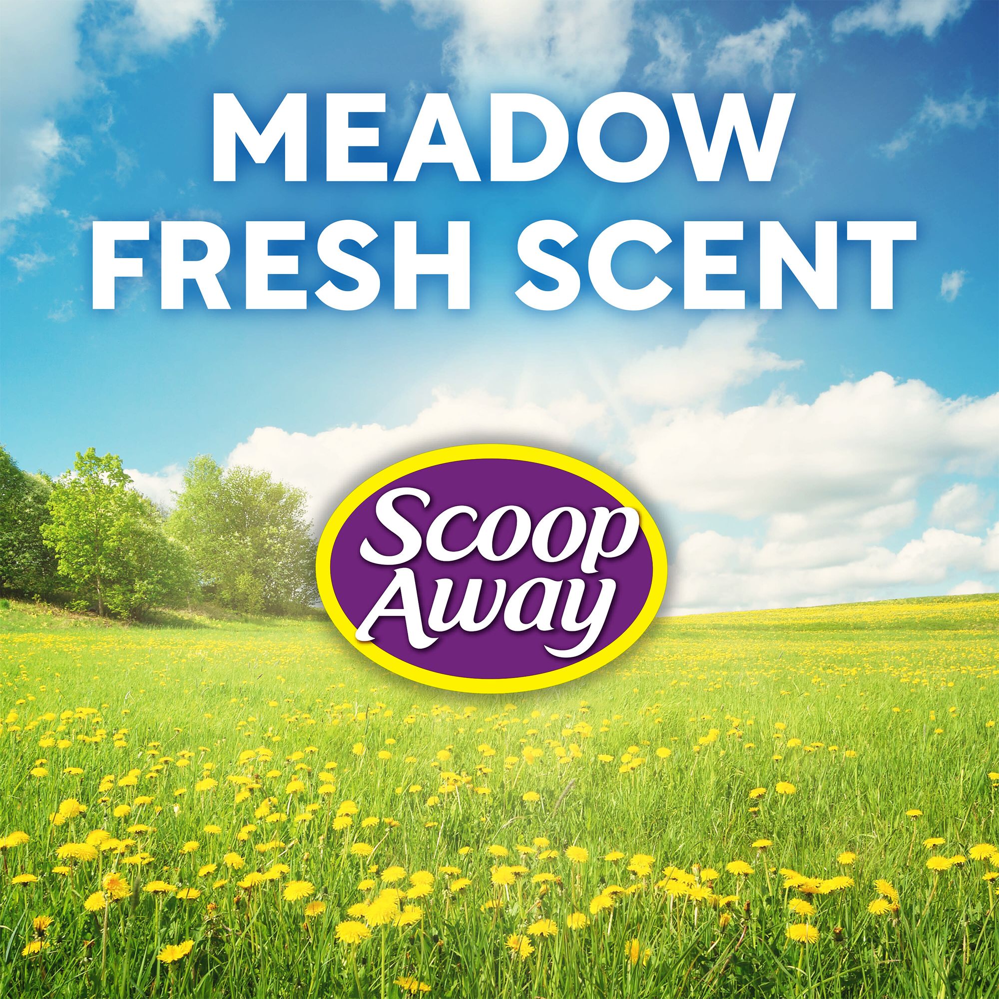 Scoop Away Multi-Cat Clumping Cat Litter - Meadow Fresh Scent, Clumping - thumbnail 4